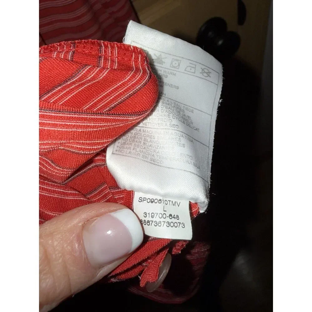 Nike‎ Men's Large Golf Fit Dry Polo Shirt Stretch Shirt EUC
